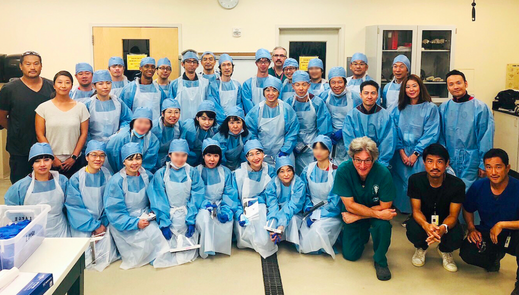 ハワイ大学解剖実習